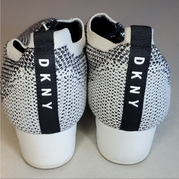 DKNY Angie Zip up Wedge Sneakers - Picture 5 of 13